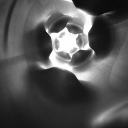 Internal surface of a tube after processing