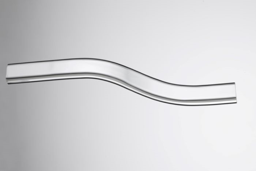 Curvatura di un tubo a sezione ovale